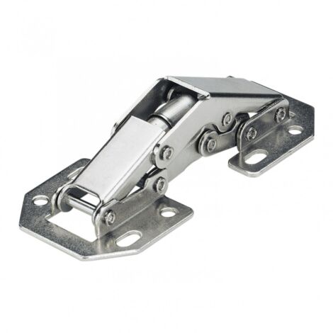 Hettich – Charnière universelle à encastrer Ø35 mm – Angle d'ouverture 90° – Acier nickelé – Réglable en profondeur et hauteur