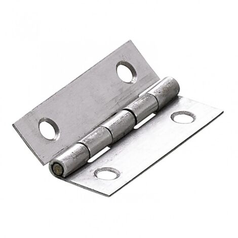 HETTICH Charnière universelle inox pour meuble, L.50 x l.30 mm