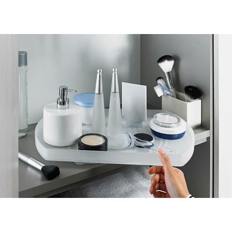 Hettich ComfortSpin,Drehteller, Kühlschrankorganizer, Schwenkteller, 360° drehbar