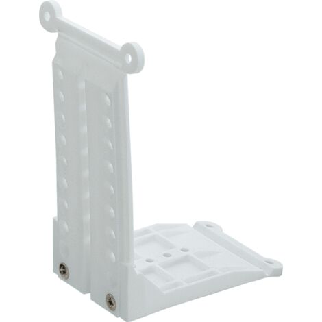 Hettich Dachschrägenadapter,  B 57mm,  H 125mm,  T 94mm,  50kg,  45319,  weiß