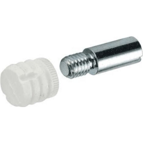 Hettich Drehstangenschloss-Anschlagstift 30104,  zentrisch,  Metall,  natur,  vernickelt