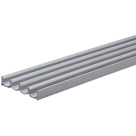 Hettich DVD-Halter zum Ankleben,  horizontale Fixierung,  Länge 1050 mm,  Aluminium O