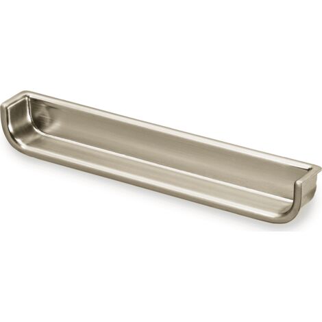 Hettich Einsetzgriff Genzone 131 mm,  Edelstahl Optik gebürstet