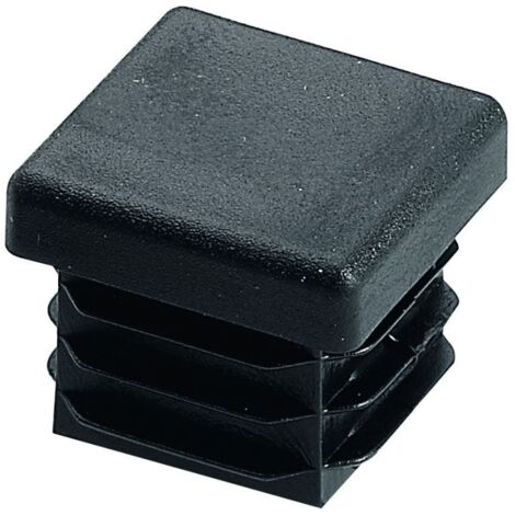 Hettich Einsteckgleiter für Vierkantrohre 20 x 20 mm Kunststoff, 4 Stück Tischbeine