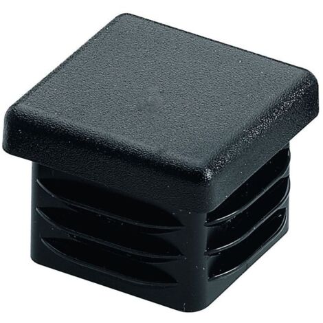 Hettich Einsteckgleiter für Vierkantrohre 25 x 25 mm Kunststoff, 4 Stück Tischbeine