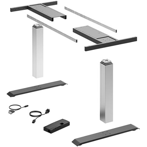 Hettich Elektro-Tischgestell,  1200x2000mm,  LegaDrive Basic,  9193251,  anthrazit