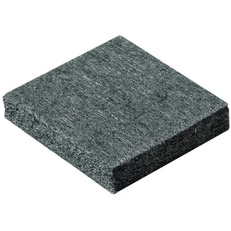 Hettich Filzgleiter braun 25 x 25 x 4.5 mm - 18 Stück Filzgleiter