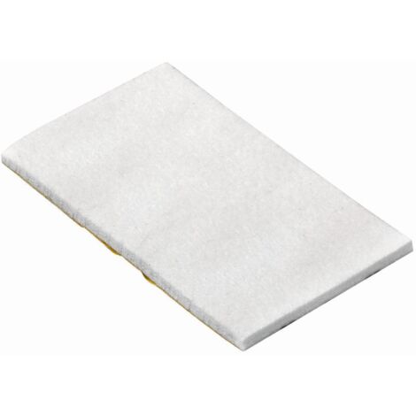 Hettich Filzzuschnitt weiß 100 x 200 x 4.5 mm - 2 Stück Filzgleiter