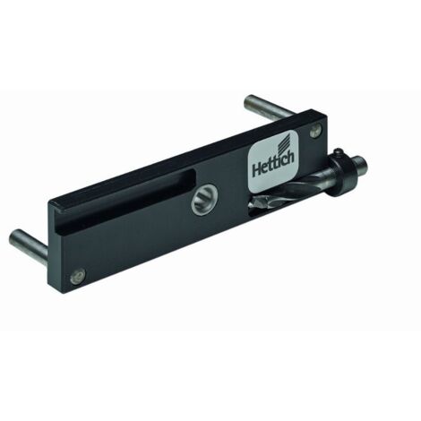 Hettich – Gabarit de perçage pour butées Push to open – Longueur 50/70 mm – Douilles de perçage trempées – 9207524