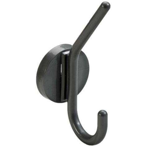 Hettich Garderobenhaken 1 Haken 5,6 x 15,0 x 7,0 cm anthrazit Haken
