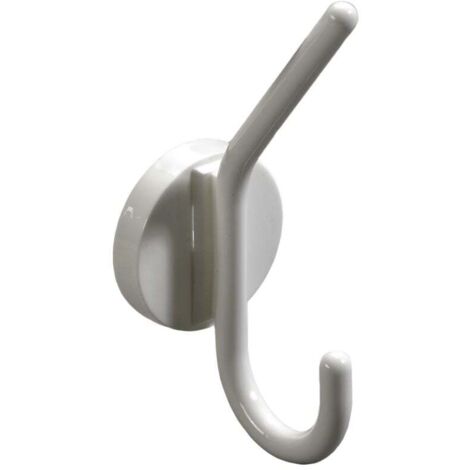 Hettich Garderobenhaken 1 Haken 5,6 x 15,0 x 7,0 cm weiß Haken