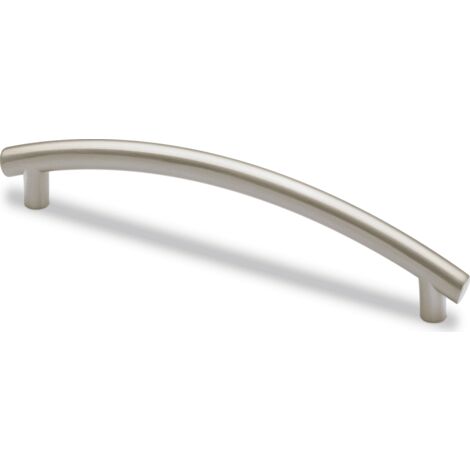 Hettich Griff Bathia, Bohrabst. 96 mm, Edelstahl Optik gebürstet