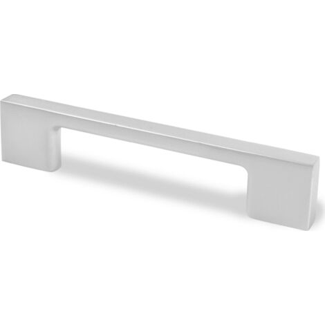Hettich Griff Belluno,  Bohrabst. 96,  Verchromt matt