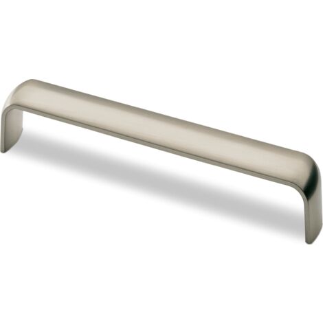 Hettich Griff Belna,  Bohrabst. 160 mm,  Edelstahl Optik gebürstet