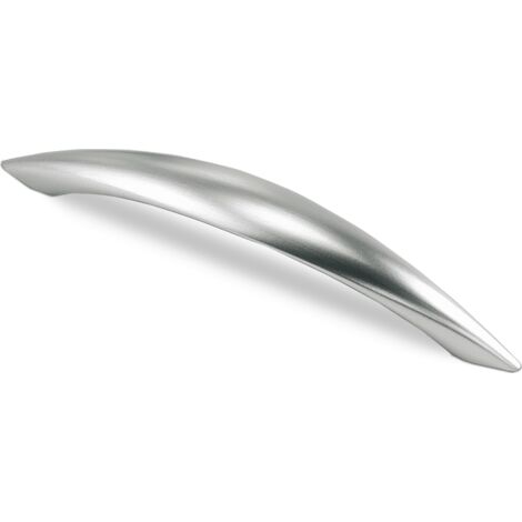 Hettich Griff Carvo, Bohrabst. 128 mm, Edelstahl Optik gebürstet