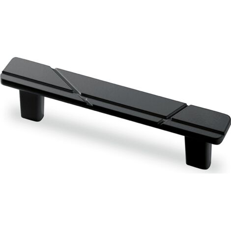 Hettich Griff Celista, Bohrabst. 128 mm, Schwarz matt