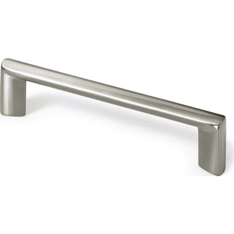 Hettich Griff Chalcis,  Bohrabst. 128 mm,  Edelstahl Optik