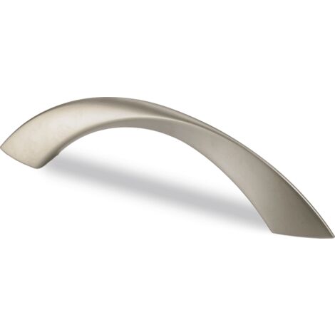 Hettich Griff Coria,  Bohrabst. 128 mm,  Vernickelt matt