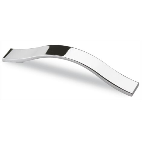 Hettich Griff Genoa,  Bohrabst. 128 mm,  Verchromt glanz