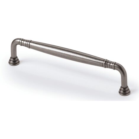 Hettich Griff Gissi, Bohrabst. 128 mm, Zinn Optik