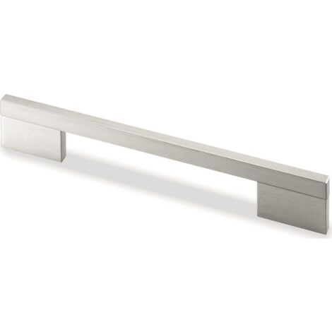 Hettich Griff Imperia,  Bohrabst. 192 mm,  Edelstahl Optik gebürstet