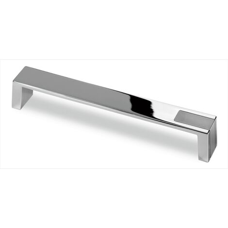 Hettich Griff Intra,  Bohrabst. 192 mm,  Verchromt glanz / Verchromt matt