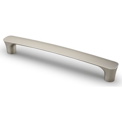 Hettich Griff Istrana,  Bohrabst. 192 mm,  Edelstahl Optik gebürstet