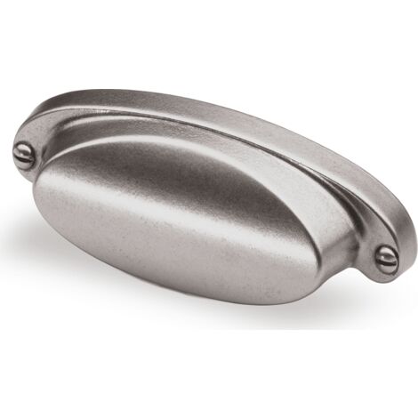 Hettich Griff Lorica,  Bohrabst. 64 mm,  Zinn Optik