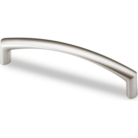 Hettich Griff Matilo,  Bohrabst. 128 mm,  Vernickelt matt