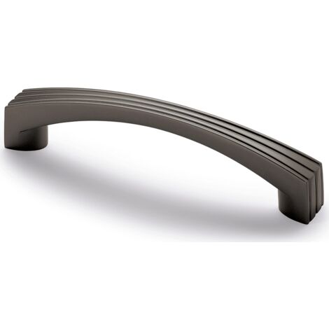 Hettich Griff Ponzone,  Bohrabst. 128 mm,  Bronze Optik antik