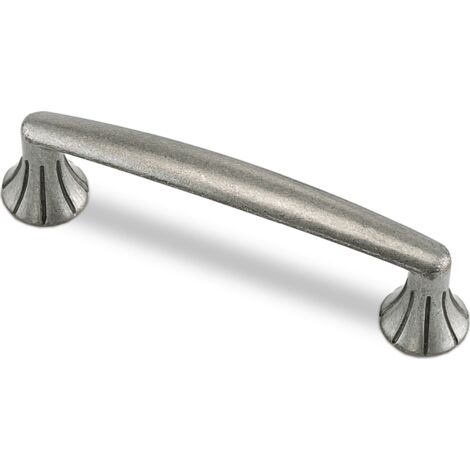 Hettich Griff Salacia,  Bohrabst. 128 mm,  Zinn Optik