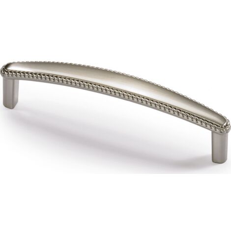 Hettich Griff Savelli,  Bohrabst. 128 mm,  Edelstahl Optik gebürstet