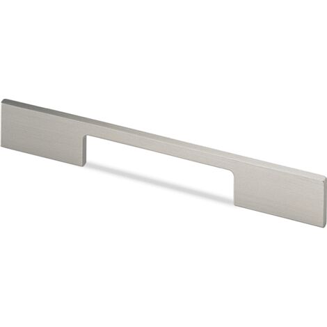 Hettich Griff Velitra ,  Bohrabst. 260 mm,  Edelstahl Optik gebürstet