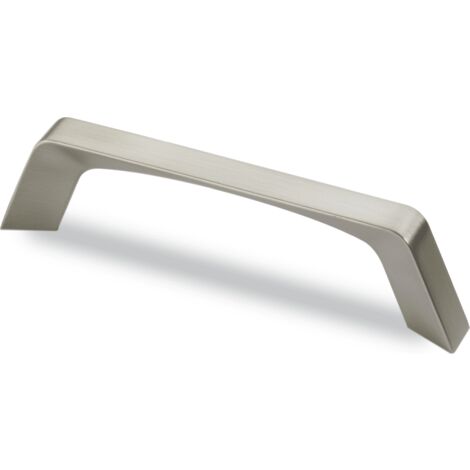 Hettich Griff Veronia,  Bohrabst. 128 mm,  Edelstahl Optik gebürstet