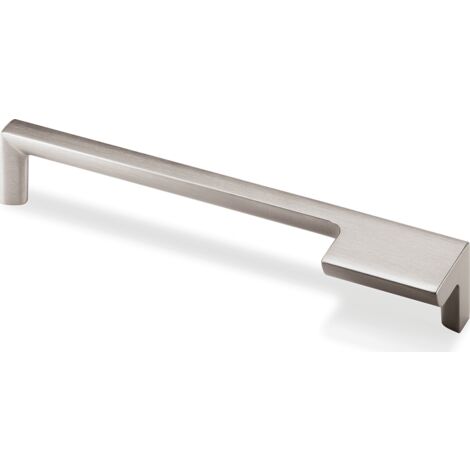Hettich Griff Zenga,  Bohrabst. 192 mm,  Edelstahl Optik gebürstet