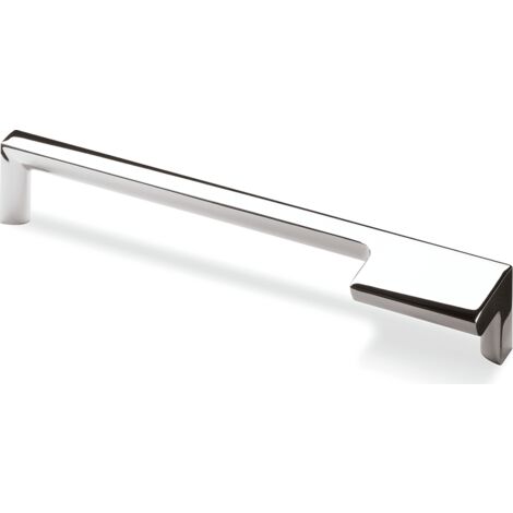 Hettich Griff Zenga,  Bohrabst. 192 mm,  Verchromt glanz