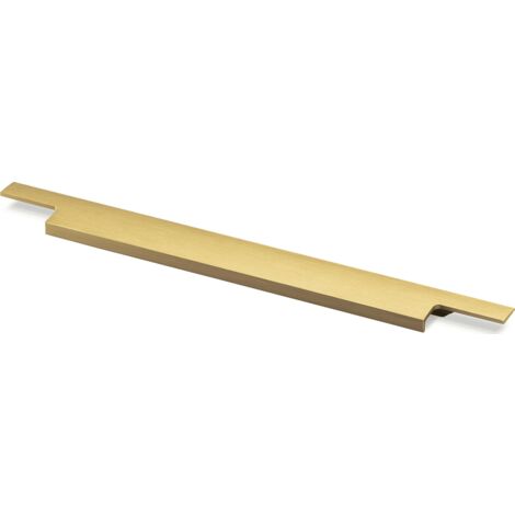Hettich Griffleiste Lamezia ,  L 345 mm,  B 39 mm,  Gold Optik matt gebürstet