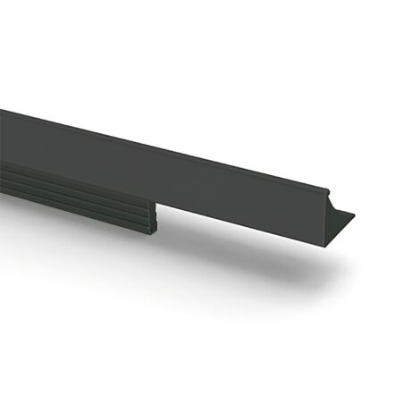 Hettich Griffleiste Riaza,  L 295 mm,  B 12.5 mm,  H 10 mm,  Schwarz matt