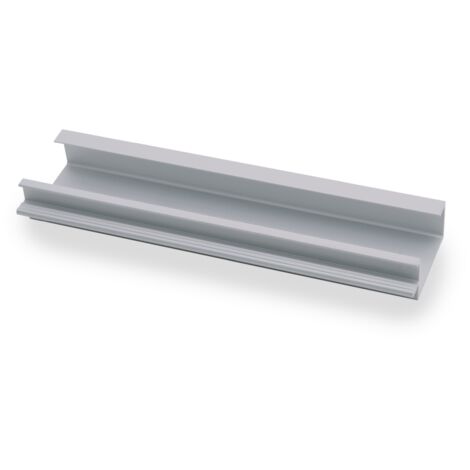 Hettich Griffleiste Seveso,  m.Harpunensteg Aluminium eloxiert