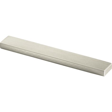 Hettich Griffleiste Stabia,  Bohrabst. 128mm,  L 140mm,  Edelstahl Optik gebürstet