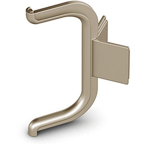 Hettich Griffmulde-Außenecke,  90°,  Canis C,  9210139,  Aluminium edelstahloptik