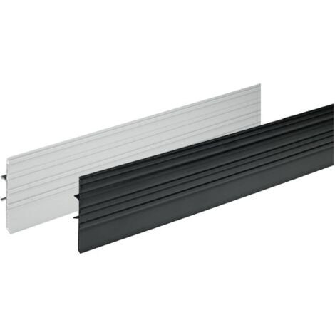 Hettich Hängeregistraturrahmen-Abdeckprofil, Systema Top 2000 9133359, B 536mm, KF schw.