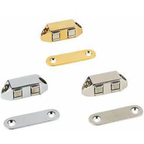 Hettich Haftmagnetschnäpper LM 5402 40 N,  vernickelt