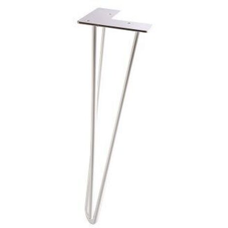 Hettich Hairpin 40 x 12 x 12 cm weiß -1 Stück Hairpin
