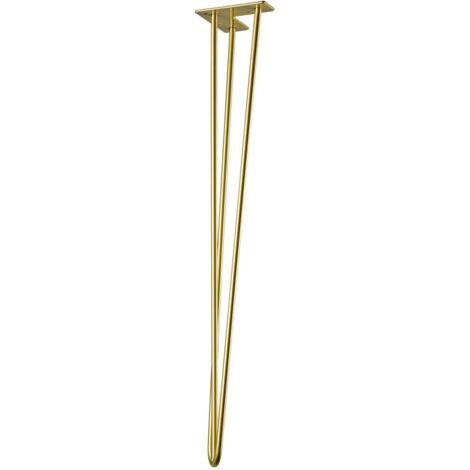 Hettich Hairpin 71 x 12 x 12 cm Stahl gold - 1 Stück Hairpin
