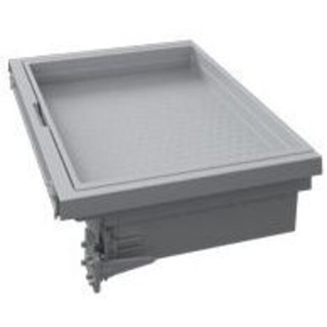 Hettich Herd-Großraumauszug,  InnoTech,  46816,  Korpusb.600mm,  Sockelh.150mm,  anthrazit