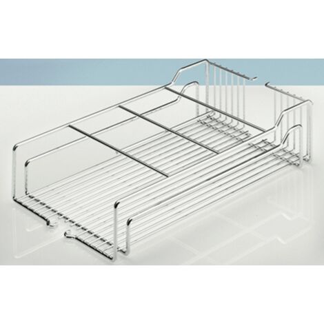 Hettich Hochschrank-Flaschenkorb,  Dispensa 70803,  mit 2-fach Reling,  KB 300mm,  Stahl
