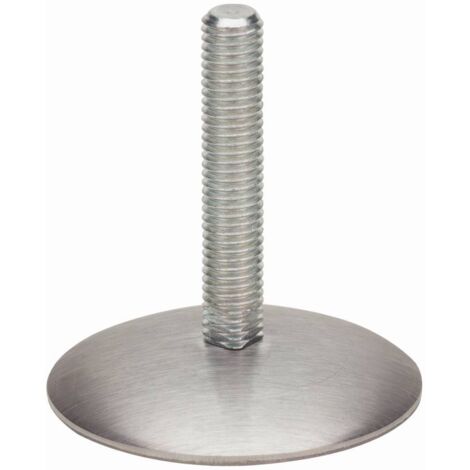 Hettich Höhenverstellschraube M 10x60 mm Edelstahl, 1 Stück Möbelbeschläge