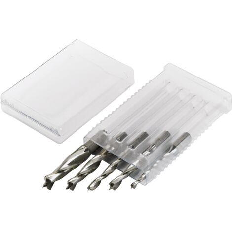 Hettich Holzbohrer-Set 62002,  5-teilig,  Ø 3-8mm