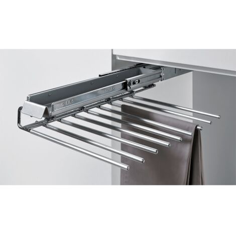 HETTICH Hosenhalter Silent System Stahl verchromt